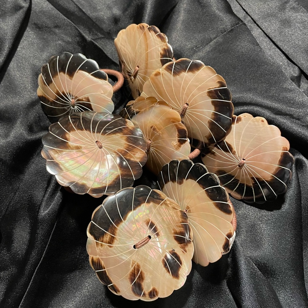 Vintage Seashell Napkin Rings
